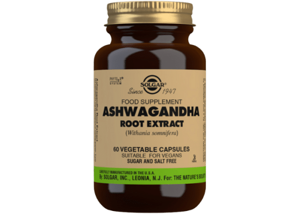 Solgar Ashwagandha Root Extract 60 kapslar
