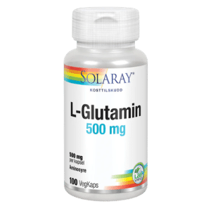 Solaray L-Glutamin 500mg 100 kapslar