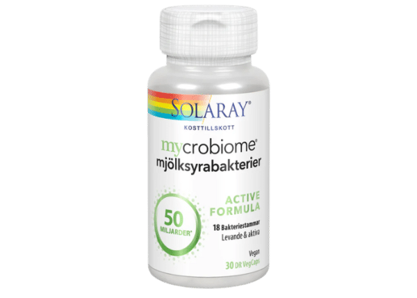Solaray Mycrobiome Active, 30 kapslar