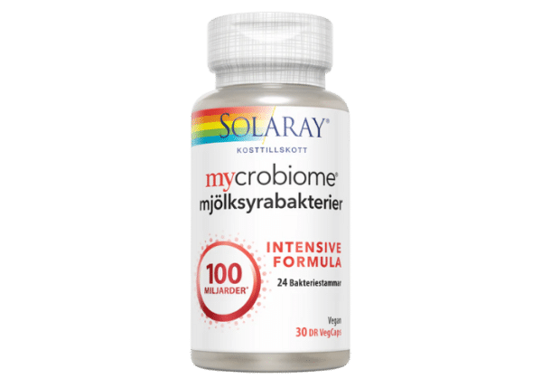 Solaray Mycrobiome Intensive, 30 kapslar
