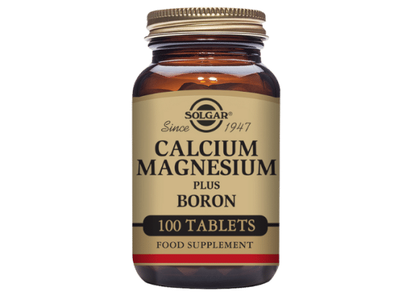 Solgar Calcium Magnesium plus Boron 100 tabletter