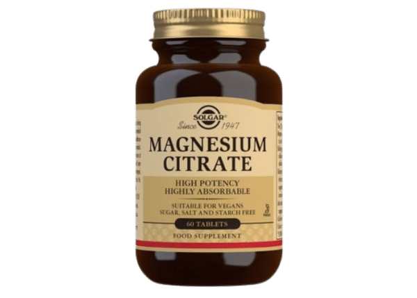 Solgar Magnesium Citrate 60 tabletter