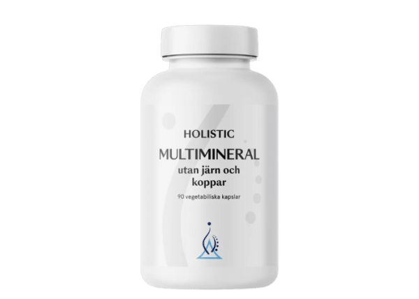 Holistic Multimineral utan järn och koppar, 90 kapslar