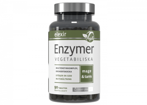 Elexir Pharma Enzymer Vegetabiliska 90 tabletter