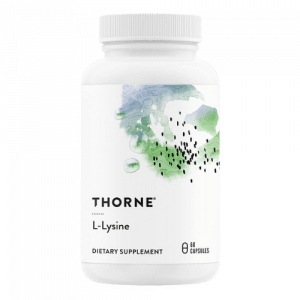 Thorne L-Lysine 500mg, 60 kapslar