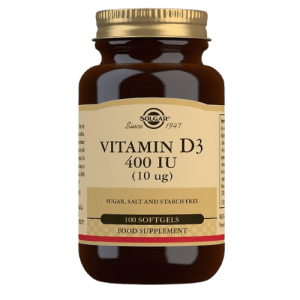 Solgar Vitamin D3 400 IU (10 μg) 100 softgels