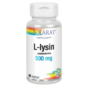 Solaray L-Lysin 500 mg 60 kapslar