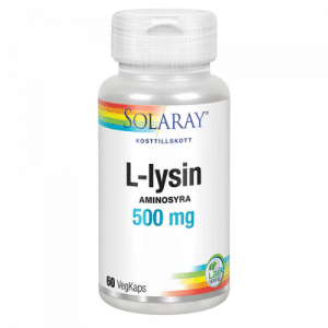 Solaray L-Lysin 500 mg 60 kapslar