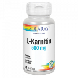 Solaray L-Karnitin 500 mg 30 kapslar