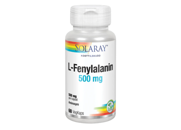 Solaray L-Fenylalanin 500 mg 60 kapslar