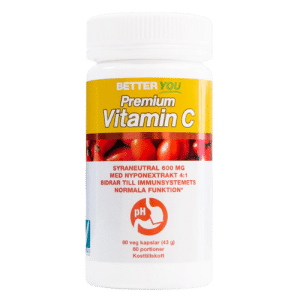 Better You Premium Vitamin C 60 kapslar