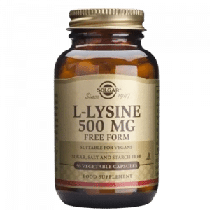 Solgar L-Lysine 500mg 50 kapslar