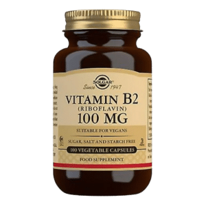 Solgar Vitamin B2 100 mg 100 kapslar