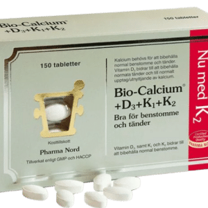 Pharma Nord Bio-Calcium+D3+K1+K2 150 tabletter