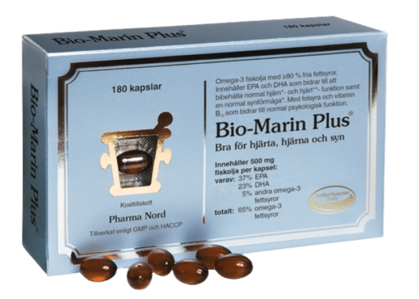 Pharma Nord Bio-Marin Plus, 180 kapslar