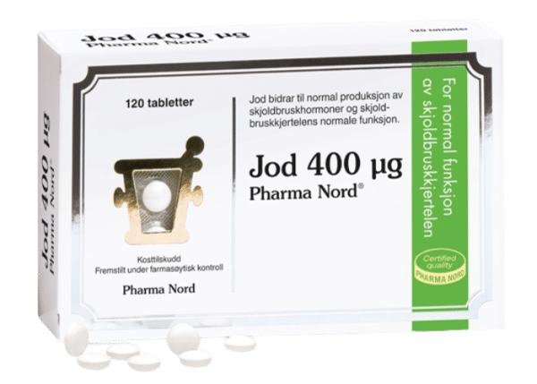 Pharma Nord Jod 400 µg 120 tabletter