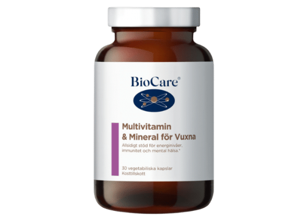 BioCare Multivitamin Mineral för Vuxna 30 kapslar