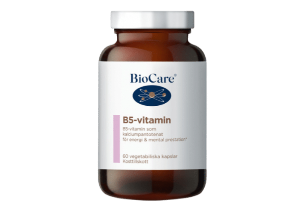 BioCare B5 med magnesium 60 kapslar