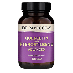 Dr. Mercola Quercetin och Pterostilben 60 kapslar