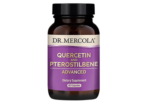 Dr. Mercola Quercetin och Pterostilben 60 kapslar