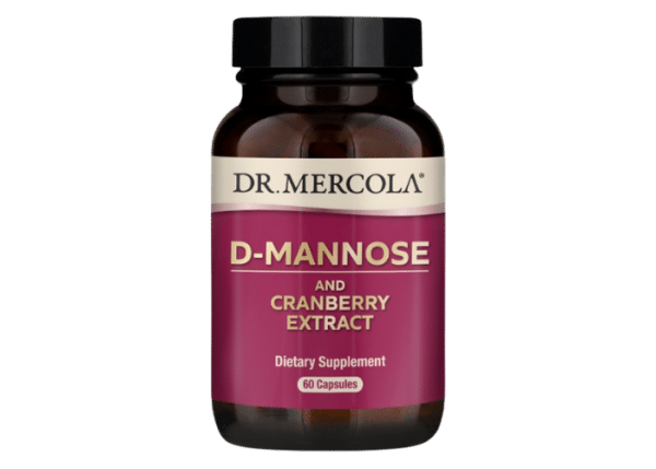 Dr.Mercola D-Mannose & Cranberry Extract 60 kapslar