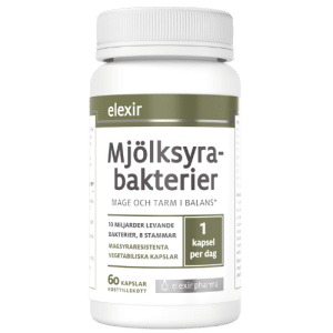 Elexir Pharma Mjölksyrabakterier 60 kapslar