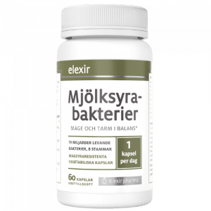 Elexir Pharma Mjölksyrabakterier 60 kapslar