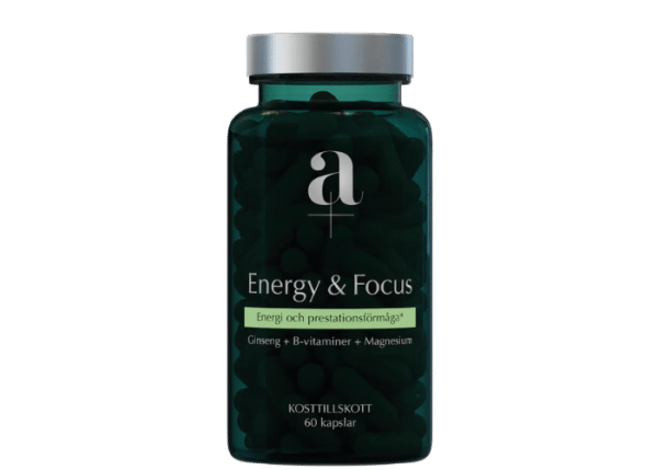 A+ Energy & Focus 60 kapslar