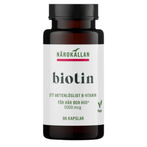 Närokällan Biotin 5000 mcg 90 kapslar