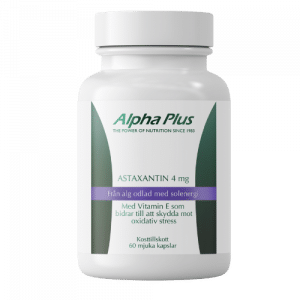 Alpha Plus Astaxantin 4mg, 60 kapslar