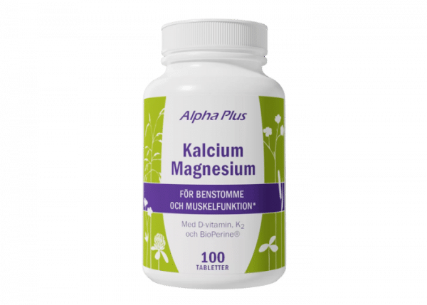 Alpha plus Kalcium Magnesium,100 tabletter