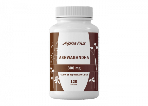 Alpha Plus Ashwagandha, 120 kapslar