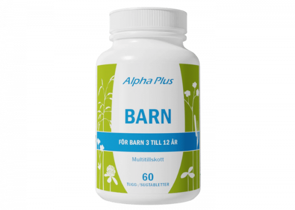 Alpha Plus Barn, 60 tabletter