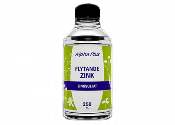 Alpha plus Flytande Zink, 250 ml