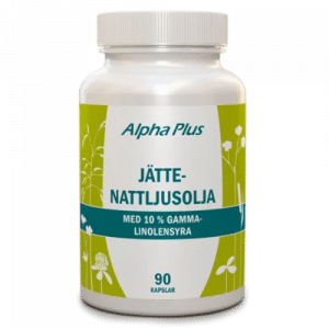 Alpha Plus Jättenattljusolja, 90 kapslar