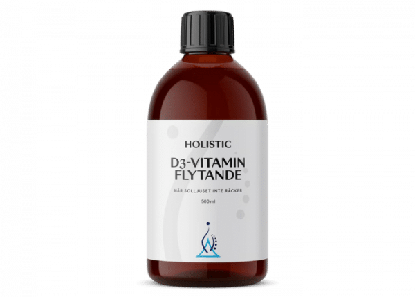 Holistic D3-vitamin flytande, 500 ml