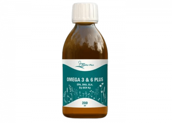 Alpha Plus Omega 3 & 6 Plus, 200 ml