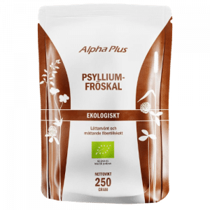 Alpha Plus Psylliumfröskal EKO, 250 g
