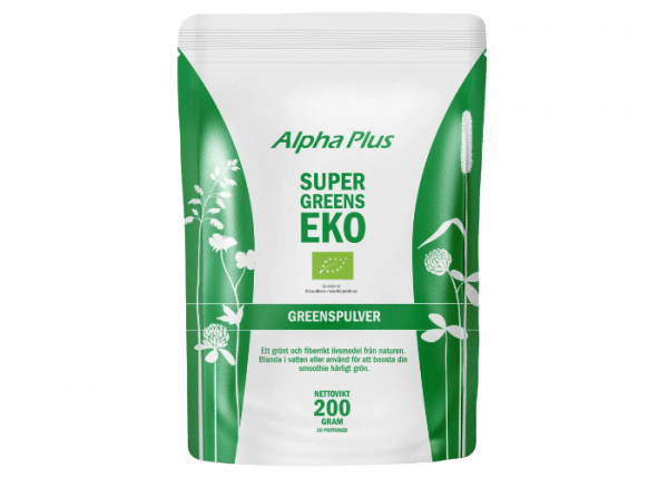 Alpha Plus Super Greens EKO, 200 g