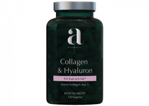 A+ Collagen & Hyaluron, 120 kapslar