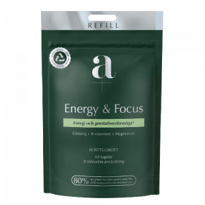A+ Energy & Focus 60 kapslar REFILL