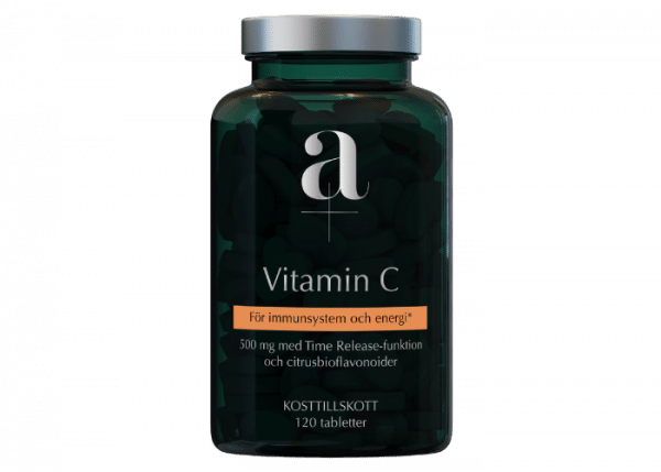 A+ Vitamin C Time Release, 120 tabletter