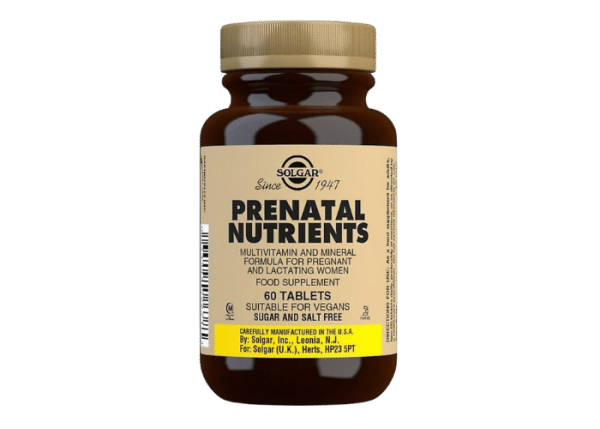 Solgar Prenatal Nutrients 60 tabletter