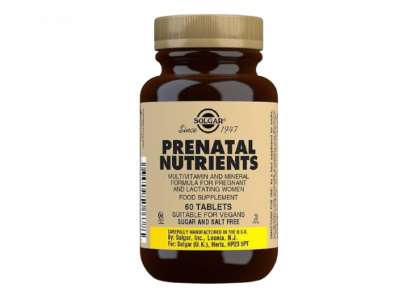 Solgar Prenatal Nutrients 60 tabletter