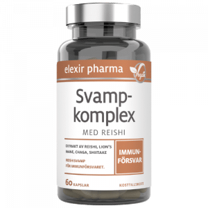 Elexir pharma Svamp Komplex med reishi 60 kapslar