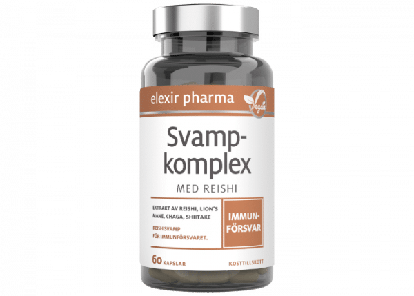 Elexir pharma Svamp Komplex med reishi 60 kapslar