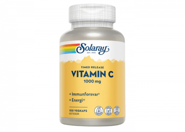 Solaray Vitamin C 1000mg 100 kapslar