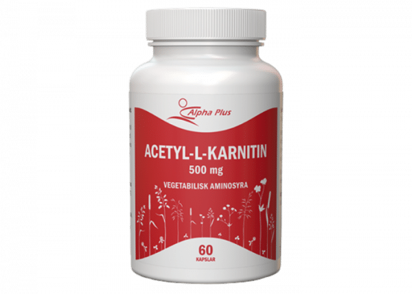Alpha Plus Acetyl-L-karnitin 60 kapslar