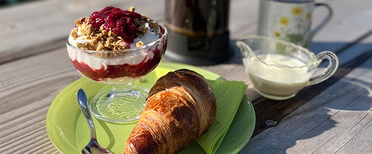 Mini brunch på Naturplanteskolen