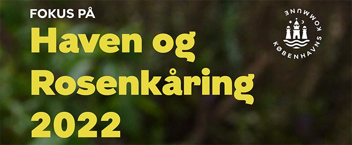 Have og Rosenkåring 2022 i Valbyparken